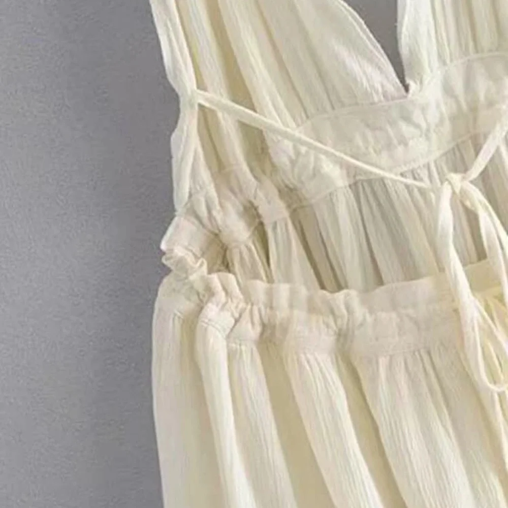 New Halter Neck Boho Mini Dress - Picture 8 of 12